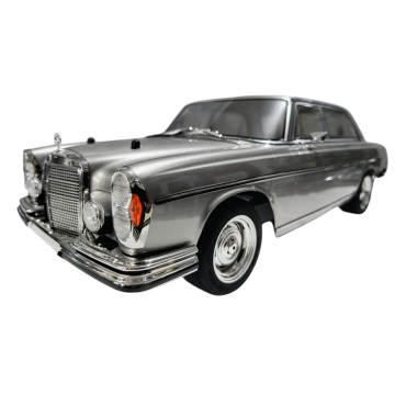 AUTOMODELO ELÉTRICO KYOSHO 1/10 FAZER MK2 CHASSIS FZ02L MERCEDES-BENZ 300 SEL 6.3 1971 CINZA BEGE 4WD RÁDIO 2.4GHZ KYO 34436T1